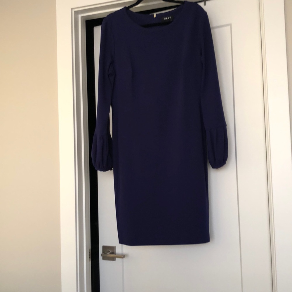DKNY Sheath dress with sleeve detail
